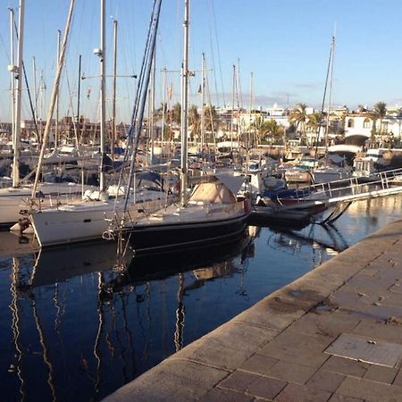 Schoene Wohnung Direkt Am Meer Mit Meerblick, Wlan Puerto De Mogan Luaran gambar